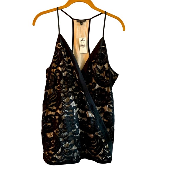 Express Tank Plunging Neckline Racerback  NWT - Picture 1 of 5